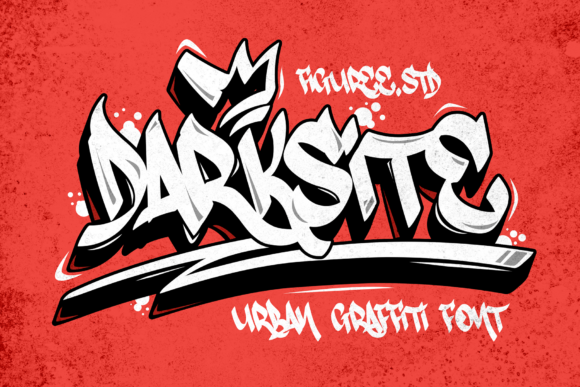 Darksite: The Urban Graffiti Font for Bold Brands