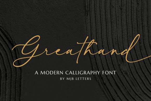 Greathand: The Modern Calligraphy Font for Elegant Designs