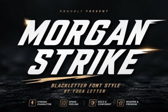 Morgan Strike: The Modern Blackletter Font for Bold Brands