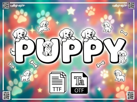 Puppy: A Display Typeface That Commands Attention