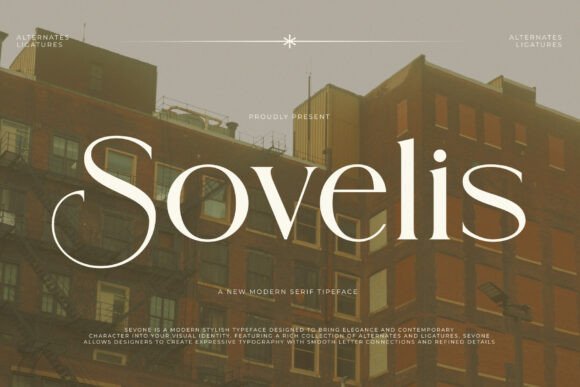 Redefine Sophistication: Mastering the Sovelis Typeface