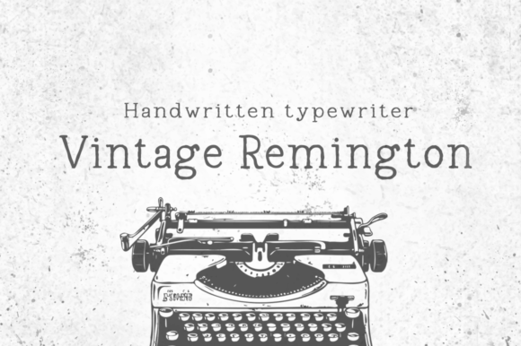 Rediscover Analog Charm with the Vintage Remington Font