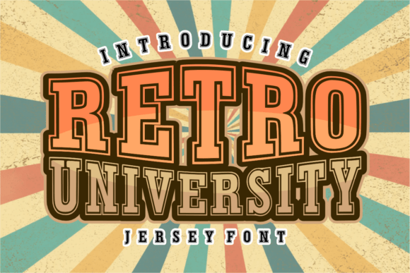 Retro University: Crafting a Timeless Brand Identity