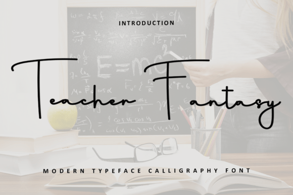 Teacher Fantasy: Enchanting Holiday Typography