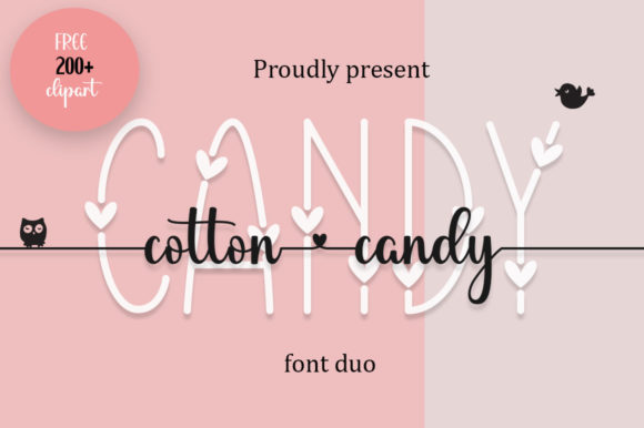The Delicate Playfulness of Cotton Candy: A Font for Creative Brands