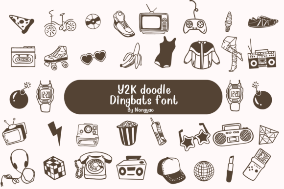 Y2k Doodle: Capturing Nostalgia in Your Creative Projects
